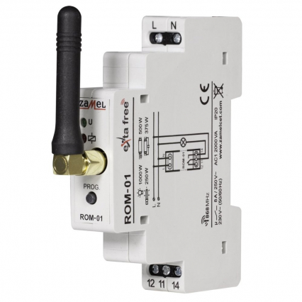 RADIOWY ODBIORNIK MODUŁOWY 1-KANAŁOWY EXF10000041. - ZAMEL - EXF10000041