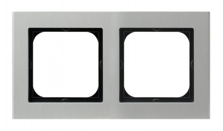 RAMKA PODWÓJNA ALUMINIUM 6MM SONATA - OSPEL - R-2RA/35