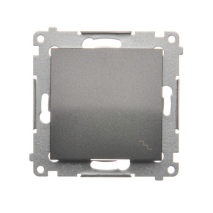 Łącznik schodowy (moduł) 16AX, 250V~, zaciski śrubowe; antracyt - KONTAKT SIMON - DW6A.01/48
