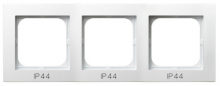RAMKA POTRÓJNA DO ŁĄCZNIKÓW IP44 BIAŁY AS - OSPEL - RH-3G/00