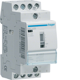 STYCZNIK ZE STEROWANIEM RĘCZNYM 4NO 25A 230V AC. - HAGER - ERC425