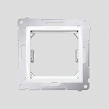 ADAPTER NA OSPRZĘT STANDARDU (45×45 Mm) BIAŁY  *Do gniazd teleinformatycznych Simon Connect - KONTAKT SIMON - DA45.01/11