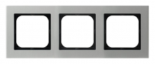 RAMKA POTRÓJNA ALUMINIUM 6MM SONATA - OSPEL - R-3RA/35