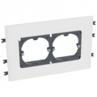 UCHWYT OSPRZĘT FI 60, 2 MECHANIZMY, POKRYWA 130 DLP - LEGRAND - 010924