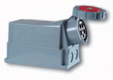 GNIAZDO STAŁE bez dławika 125A 400V 3P+N+Z  - PCE - 145-6