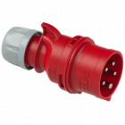 WTYCZKA PRZENOŚNA – ZWROTNICA FAZ 16A 400V 3P+Z+N  - PCE - 7015-6