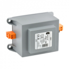 TRANSFORMATOR JEDNOFAZOWY IP30 NA SZYNĘ TH35 PSZ 100VA 230/ 24V Z ZABEZPIECZENIEM - BREVE - 16024-9950