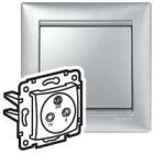 GNIAZDO ANTENOWETV-RD-SAT KOŃCOWE ALUMINIUM VALENA - LEGRAND - 770136