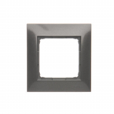 RAMKA POJEDYNCZA UNIWERSALNA IP20/IP44 ANTRACYT SIMON 54 - KONTAKT SIMON - DR1/48