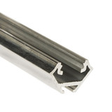 PROFIL ALUMINIOWY NAROŻNY NZA 202CM 2.3CM SUROWE ALUMINIUM - POLTRONIC - PC012190