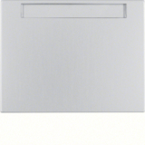 KLAWISZ Z POLEM OPISOWYM ALUMINIUM K.5 - HAGER - 14267003