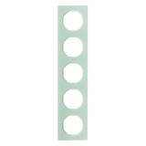 RAMKA PIĘCIOKROTNA SZKŁO BIAŁY R.3 - HAGER - 10152209