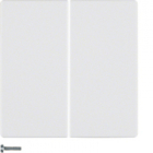 PRZYCISK POCZWÓRNY DO ŚCIEMNIACZA PRZYCISKOWEGO QUICKLINK BIAŁY Q.1/Q.3 KNX RF  - HAGER - 85648129