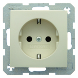 GNIAZDO SCHUKO KREMOWY POŁYSK S.1 - HAGER - 41438982
