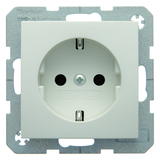GNIAZDO SCHUKO BIAŁY POŁYSK S.1/B.3/B.7 - HAGER - 41438989