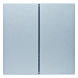 PRZYCISK PODWÓJNY QUICKLINK ALU MAT B.7 KNX RF  - HAGER - 85146183
