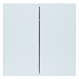 PRZYCISK PODWÓJNY QUICKLINK BIAŁY MAT S.1/B.3/B.7 KNX RF  - HAGER - 85146188