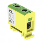 Złączka szynowa gwintowa OTL50 kolor żółto-zielony 1xAl/Cu 1,5-50mm2 1000V Zacisk uniwersalny - MOREK - MAA1050Y10