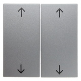 KLAWISZE Z NADRUKIEM SYMBOLU "STRZAŁKI" ALUMINIUM B.KWADRAT/B.7 - HAGER - 16441404