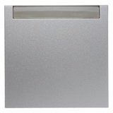 KLAWISZ Z POLEM OPISOWYM ALUMINIUM B.1/B.7 - HAGER - 16261404