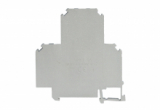 ZŁĄCZKA SZYNOWA GWINTOWA PIĘTROWA 4MM2 TS 35 2 TORY ZUW2-4,0 SZARY ZUG - SIMET - 13304312