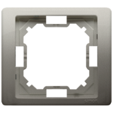 Ramka 1-krotna NEOS; satynowy - KONTAKT SIMON - BMRC1/29