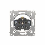 GNIAZDO POJEDYNCZE Z UZIEMIENIEM 2P+Z MECHANIZM ZACISKI ŚRUBOWE 16A 250V IP20 SIMON 54 - KONTAKT SIMON - SGZ1M