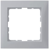 RAMKA POJEDYNCZA ALUMINUM MAT LAKIEROWANY B.KWADRAT - HAGER - 5310118994