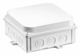PUSZKA NATYNK 188X188X88MM BEZHALOGENOWA SAMOGASNĄCA UV IP67 BIAŁY N180x180S - SIMET - 35300206