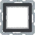 ZESTAW ADAPTACYJNY DO MODUŁÓW SYSTO 45X45MM, ALU AKSAMIT, LAKIEROWANY Q.1/Q.3 . - HAGER - 14406086