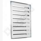 ROZDZIELNIA METALOWA 8X36 MODUŁY P/T IP30 LISTWA PRZYŁ N+PE XL3 - LEGRAND - 337238
