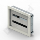ROZDZIELNIA METALOWA 2X24 MODUŁY P/T IP30 LISTWA PRZYŁ N+PE XL3 - LEGRAND - 337222