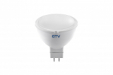 ŹRÓDŁO LED 12V G5,3 MR16 6W/WW 120* 420lm EEL=A ODPOWIEDNIK 37W - GTV - LD-SM6016-30