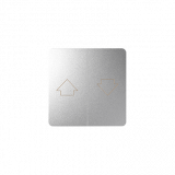Klawisze do mechanizmu 75331-39; aluminium - KONTAKT SIMON - 82028-93