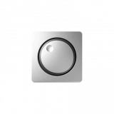 Pokrywa do ściemniacza obrotowego; aluminium - KONTAKT SIMON - 82054-93