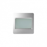 Pokrywa sygnalizatora wolne/zajętę; aluminium - KONTAKT SIMON - 82096-93