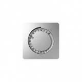 Pokrywa do obrotowych regulatorów temperatury; aluminium - KONTAKT SIMON - 82505-93