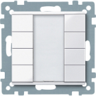 PRZYCISK POCZWÓRNY PLUS BIAŁY ACTIVE POŁYSK KNX SYSTEM M.  - SCHNEIDER ELECTRIC - MTN617425