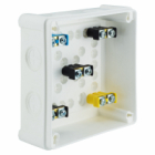 PUSZKA N/T 118X118X46 IP55 Z ZACISKAMI DEKIEL NA 4 WKRĘTY BIAŁA VP 052-51. - ELEKTROPLAST OPATÓWEK - 61.162