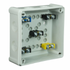 PUSZKA N/T 118X118X46 IP55 Z ZACISKAMI DEKIEL NA 4 WKRĘTY POPIEL VP 052-53. - ELEKTROPLAST OPATÓWEK - 61.164