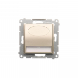 Oprawa oświetleniowa LED, 14 V DC, 0.42 W, białe ciepłe 3100 K; złoty mat !Wymagany zasilacz 14V - KONTAKT SIMON - DOS14.01/44