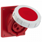 GNIAZDO TABLICOWE SKOŚNE POWER TWIST  32A 400V 3P+Z TWIST 80x97mm  - PCE - 4242-6