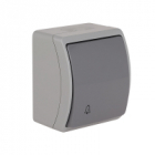 ŁĄCZNIK DZWONEK N/T IP44 POPIEL/GRAFIT VW 155-08 KOALA - ELEKTROPLAST OPATÓWEK - 61.345