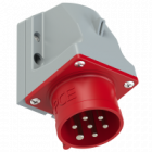 WTYCZKA ODBIORNIKOWA 7- STYKOWA 32A 400V 5P+Z+N - PCE - 527-6v