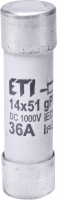 Wkładka bezpiecznikowa cylindryczna PV CH14x51 gPV 16A/1000V DC. - ETI - 002637105