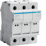 MODUŁ PODSTAWOWY BEZPIECZNIKA 3P L38 10X38MM 32A 690V - HAGER - BERKER - LSN503