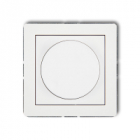 DECO BIAŁE REGULATOR OŚWIETLENIA LED 25DRO-2 biały mat - KARLIK - 25DRO-2