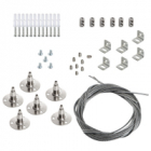 UNIWERSALA LINKA STALOWA DO ZAWIESZANIA PANELI LED  SPN BRAVO S/P 12030 - KANLUX - 28505