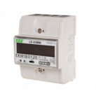 Dwutaryfowy licznik energii elektrycznej, 3-fazowy, 2-kierunkowy z Modbus RTU, do pomairu bezpośredniego - F&F - LE-03MW