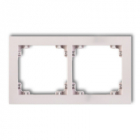DECO PASTEL RAMKA 2-KROTNA MATT - KARLIK - 40DR-2